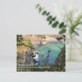 Thunder Rock Cove, Samuel H. Boardman, Oregon Briefkaart (Staand voorkant)