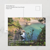 Thunder Rock Cove, Samuel H. Boardman, Oregon Briefkaart (Voorkant / Achterkant)