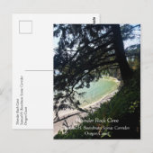 Thunder Rock Cove, Samuel H. Boardman, Oregon Post Briefkaart (Voorkant / Achterkant)