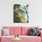 Thunder Rock Cove Trail, Samuel H. Boardman, OR Canvas Afdruk (Insitu (Woonkamer))