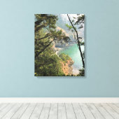 Thunder Rock Cove Trail, Samuel H. Boardman, OR Canvas Afdruk (Insitu (Houten vloer))