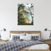 Thunder Rock Cove Trail, Samuel H. Boardman, OR Canvas Afdruk (Insitu (Slaapkamer))