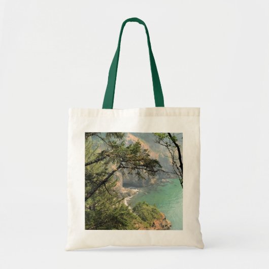 Thunder Rock Cove Trail, Samuel H Boardman, Oregon Tote Bag (Voorkant)