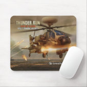 Thunder Run Apache Muismat (Met muis)