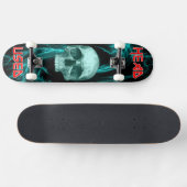 THUNDER SKULL ELECTRIC PERSOONLIJK SKATEBOARD (Horizontaal)