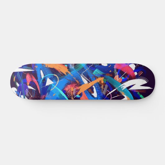 Thunder storm skateboard deck (Horizontaal)