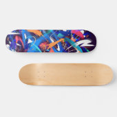 Thunder storm skateboard deck (Horizontaal)