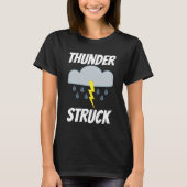 THUNDER STRUCK  Rock T-shirts (Voorkant)