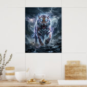 Thunder Tiger Storm Divide Poster (Keuken)