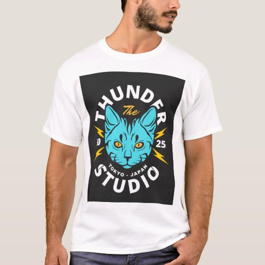 "Thunder Tokyo 2025 Studio" T-shirt (Voorkant)