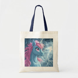 Thunder Unicorn van dichtbij Tote Bag