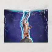 Thunder warrior cat briefkaart (Voorkant)