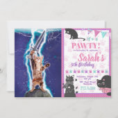 Thunder warrior cat kaart (Voorkant)