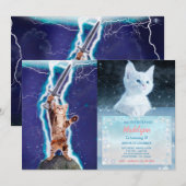 Thunder warrior cat kaart (Voorkant / Achterkant)