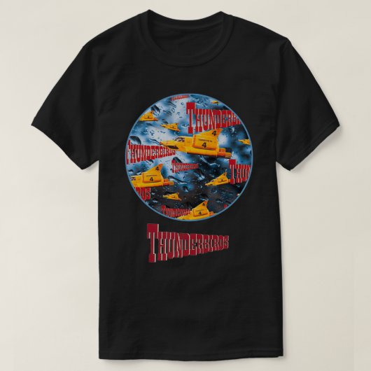 Thunderbird 1 t-shirt (Design voorkant)