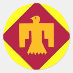 Thunderbird 45th ronde sticker