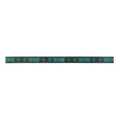 Thunderbird (Aqua) Satijnen Lint (Voorkant)