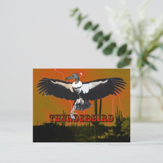 Thunderbird Briefkaart (Staand voorkant)