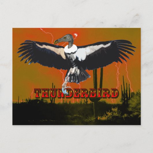 Thunderbird Briefkaart (Voorkant)
