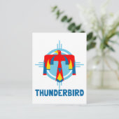 Thunderbird Briefkaart (Staand voorkant)