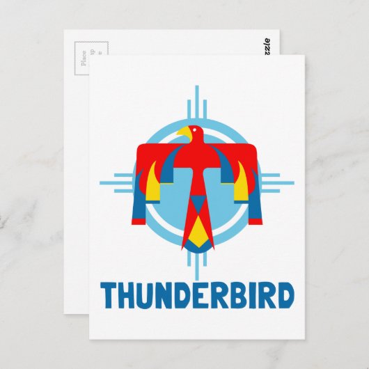 Thunderbird Briefkaart (Voorkant / Achterkant)