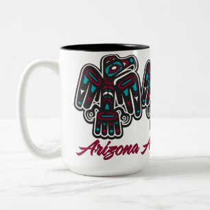 Thunderbird Clan, Arizona Tweekleurige Koffiemok