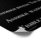 Thunderbird Constellation Ojibwe Poster (Hoek)