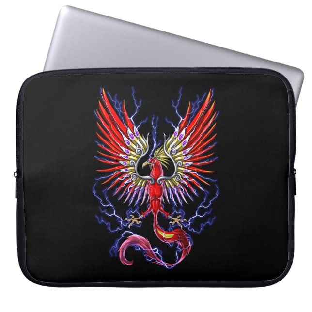Thunderbird Cryptid Creature Laptop Sleeve (Voorkant)