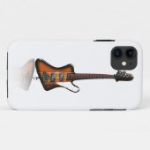 Thunderbird Electricale Basis Guitar Caricature Case-Mate iPhone Case (Achterkant (horizontaal))