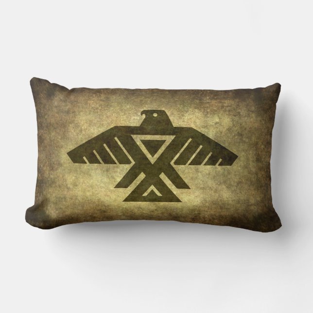 Thunderbird - Embleem van het Anishinabe volk Kussen (Voorkant)