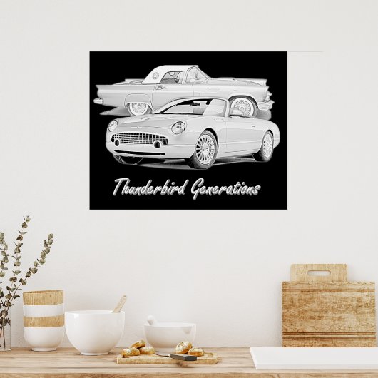 Thunderbird Generations Poster (Keuken)
