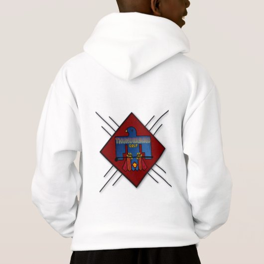 Thunderbird Golf Hoodie Style 2 (Achterkant)