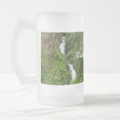 Thunderbird Herfsten Painterly Frosted Glass Beer Matglas Bierpul (Links)