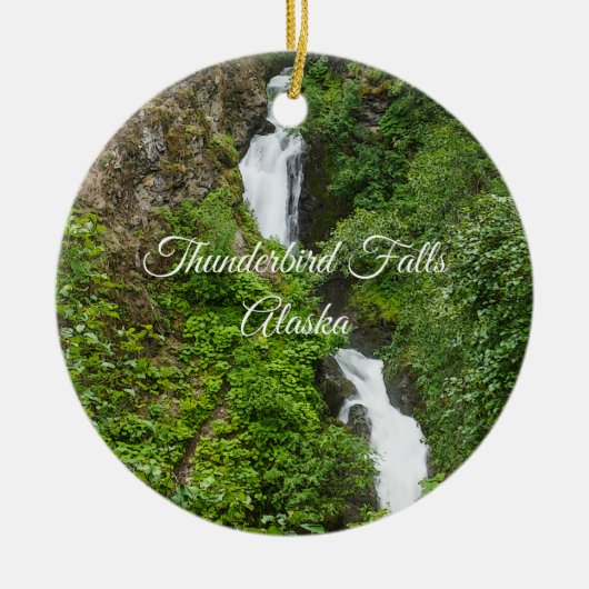 Thunderbird Herfsten Painterly Ornament Souvenir (Voorkant)