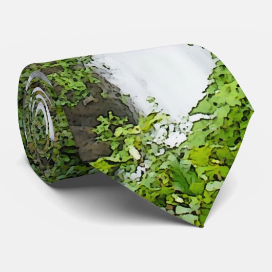 Thunderbird Herfsten Painterly Stropdas (Opgerold)