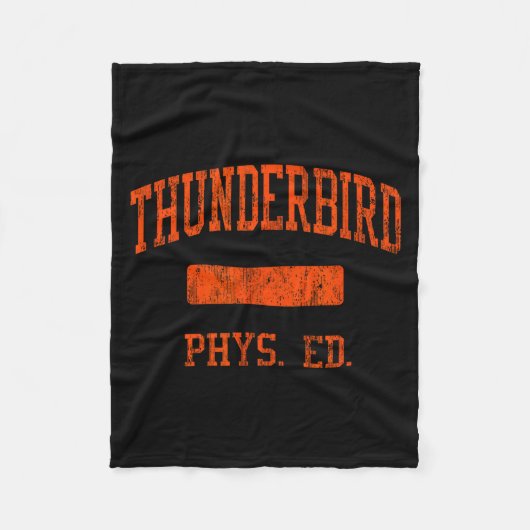 Thunderbird High School Hs Pcute Ss Cute Ssnix Az Fleece Deken (Voorkant)