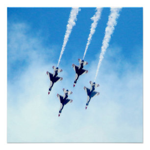 Thunderbird in Flight Photo Poster