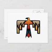 Thunderbird - Inheems Amerikaans Indiaans symbool Briefkaart (Voorkant / Achterkant)