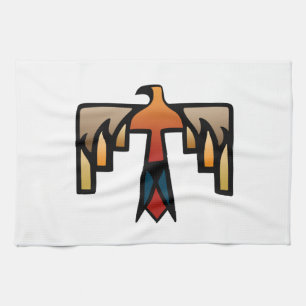 Thunderbird - Inheems Amerikaans Indiaans symbool Theedoek