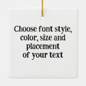 Thunderbird Jets USA MIA/POW Vlag Keramisch Ornament (Achterkant)