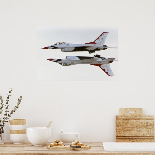 Thunderbird Maneuver - Mirror Poster (Keuken)