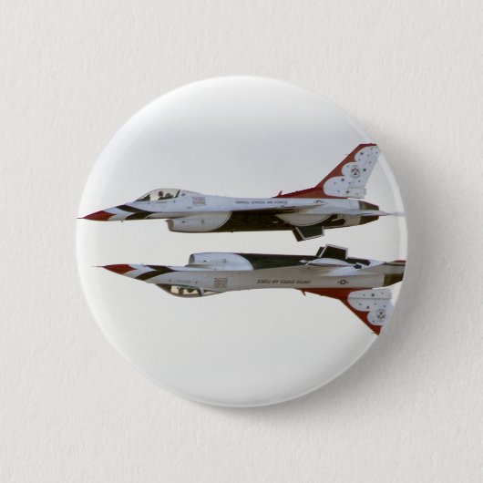 Thunderbird Maneuver - Mirror Ronde Button 5,7 Cm (Voorkant)