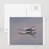 Thunderbird Mirror Vlieg door Briefkaart (Voorkant / Achterkant)