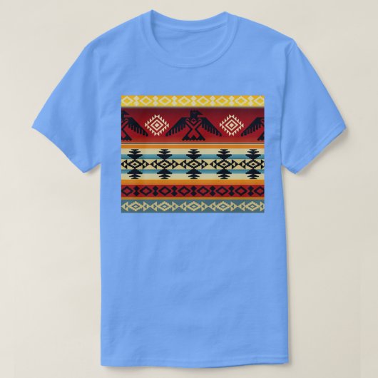 Thunderbird Native American Pattern T-shirt (Design voorkant)