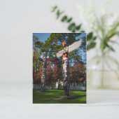 Thunderbird Park Briefkaart (Staand voorkant)