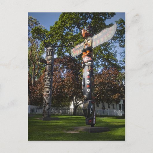 Thunderbird Park Briefkaart (Voorkant)