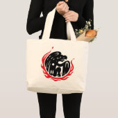 Thunderbird Phoenix Grote Tote Bag (Voorkant (product))