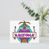 Thunderbird Shield Briefkaart (Staand voorkant)