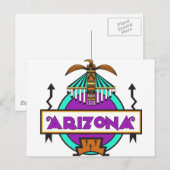 Thunderbird Shield Briefkaart (Voorkant / Achterkant)