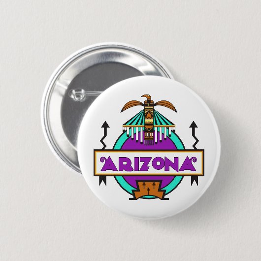 Thunderbird Shield Ronde Button 5,7 Cm (Voorkant /achterkant)